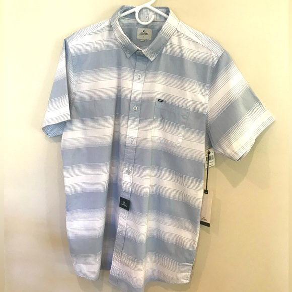 Brand New Ripcurl Mens short sleeved button down - Picture 1 of 3
